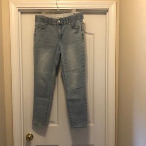 TRIBAL JEANS, Audrey legging ankle, size 12. Minimal wear. Light wash